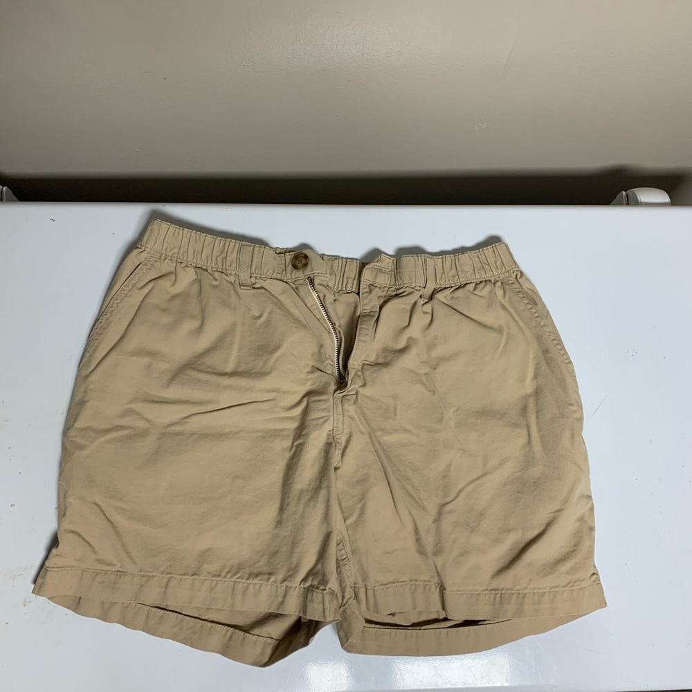 Chubbies 5.5 inseam men’s khaki shorts